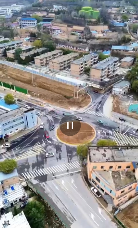 【V視】破堵！慶城新區(qū)路口“變身”