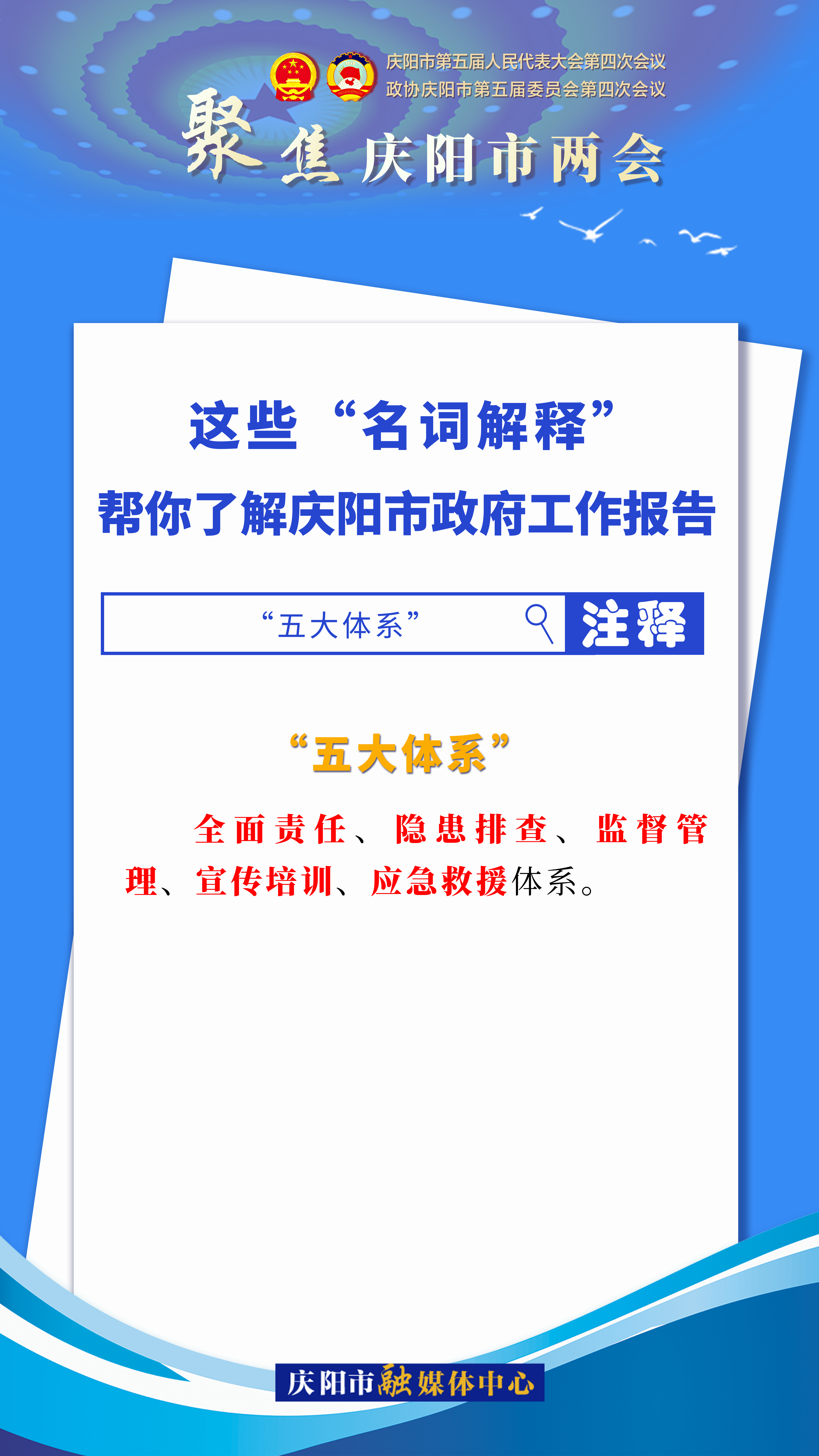 海報｜這些“名詞解釋”，幫你了解慶陽市政府工作報告（6）